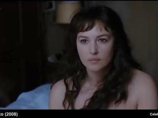 Ýyldyz monica bellucci exposing her outstanding süýji emjekler during ulylar uçin clip