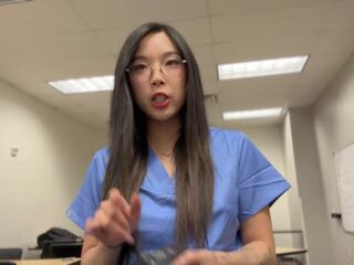 Creepy professor Convinces Young Asian Medical medical person to Fuck to Get Ahead