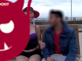 Letsdoeit - spanyol pornósztár csákány fel & baszik egy amatőr ifjú