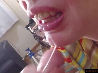 Cim-cum in Mouth Compilation Little Sunshine MILF Preview 20