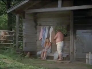Scene with Leonov Golyy in Sauna Naked Daddy Bear: adult clip e2