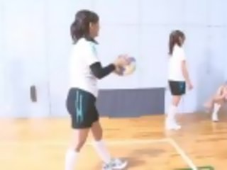 Subtitled Japanese ENF CFNF volleyball hazing in HD