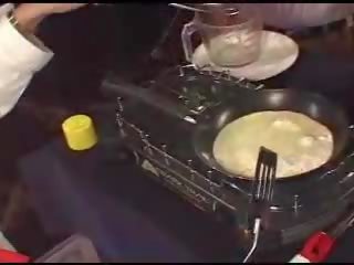 10 min pagkatapos paulit-ulit na pagpapalabas - scrambled eggs