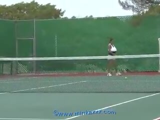 Minka - לְגַמרֵי עירום טניס 2010, חופשי xxx וידאו 82