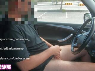 Busty MILF Helps Me out in the caressing Lot Public. | xHamster