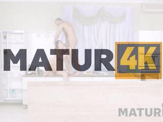 MATURE4K. No is word middle-aged in tights doesn't know when it comes to hard sex movie
