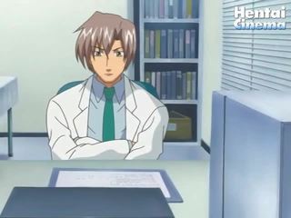 Manga asistenta primește sedusă de the medical om