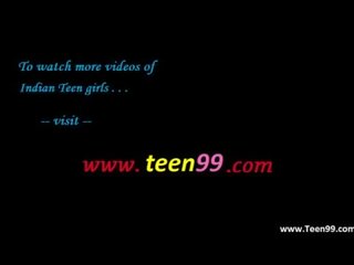 Teen99.com - indisch dorp sweetheart smooching suitor in openlucht
