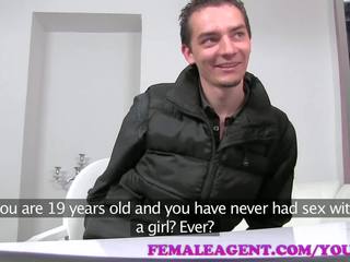 FemaleAgent HD Virgin gets medico guidance from MILF