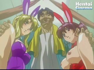 Fastened pataas anime bunnies makuha nila masikip kittens violated at fucked